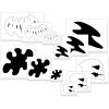 imageCustom Shop Complete Live Fire Stencil Design Set  Includes 3 Sizes of All 4 Flame Elements