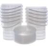 imageTCP Global 5Liter 13 Gallon Large Paint Mixing Buckets Pails with Handle and Lids Pack of 11