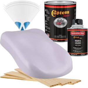 imageCustom Shop  Light Purple  Hot Rod Flatz Flat Matte Satin Urethane Auto Paint  Complete Quart Paint Kit  Professional Low Sheen Automotive Car Truck Coating 41 Mix Ratio