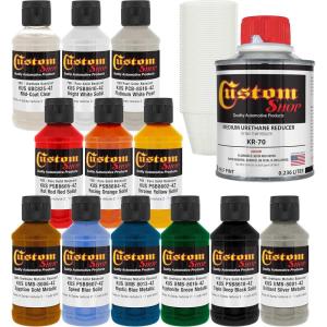 imageCustom Shop 12 Color Basic Set 12 Colors with Reducer and Midcoat KITBASIC12