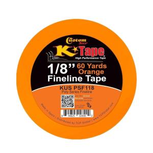 imageCustom Shop 12quot Fine Line Tape Fineline Masking Tape Polytape Orange 12quot X 60 Yard Roll18