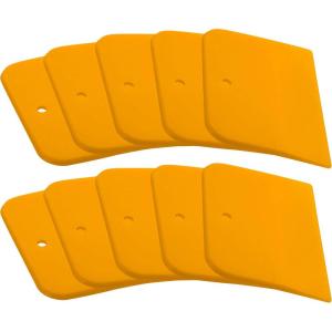 imageCustom Shop 4 Inch Plastic Body Filler Spreader Tools for Automotive Body Fillers 10 Pack Putties Glazes Epoxy Resin Caulk Glues  Plastic Spreader Tool
