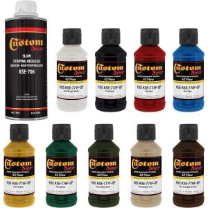 imageCustom Shop 9 Flat Pinstripe Paint ColorsLettering EnamelAutoCar