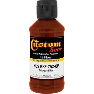 imageCustom Shop KSE733QP Magenta  EZ Flow Pinstripe ampamp Lettering Enamel Paint  4 OunceBrickyard Red