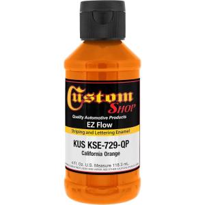 imageCustom Shop KSE733QP Magenta  EZ Flow Pinstripe ampamp Lettering Enamel Paint  4 OunceCalifornia Orange