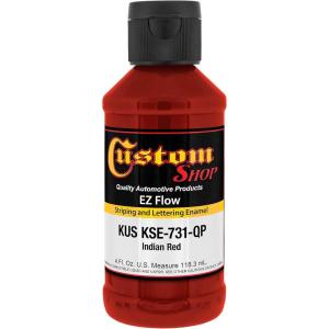 imageCustom Shop KSE733QP Magenta  EZ Flow Pinstripe ampamp Lettering Enamel Paint  4 OunceIndian Red