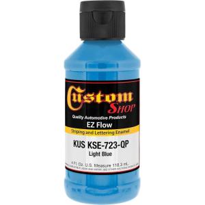 imageCustom Shop KSE733QP Magenta  EZ Flow Pinstripe ampamp Lettering Enamel Paint  4 OunceLight Blue