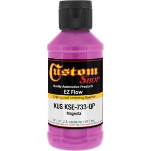 imageCustom Shop KSE733QP Magenta  EZ Flow Pinstripe ampamp Lettering Enamel Paint  4 OunceMagenta