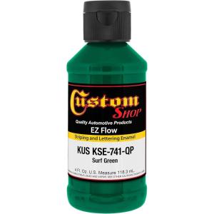 imageCustom Shop KSE733QP Magenta  EZ Flow Pinstripe ampamp Lettering Enamel Paint  4 OunceSurf Green