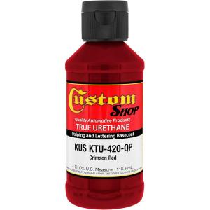 imageCustom Shop KTU403QP Emerald Green Striping UrethaneCrimson Red