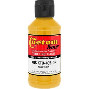 imageCustom Shop KTU403QP Emerald Green Striping UrethaneFlash Yellow