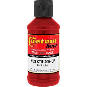 imageCustom Shop KTU403QP Emerald Green Striping UrethaneHot Rod Red