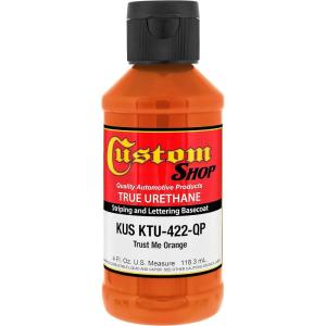 imageCustom Shop KTU403QP Emerald Green Striping UrethaneTrust Me Orange