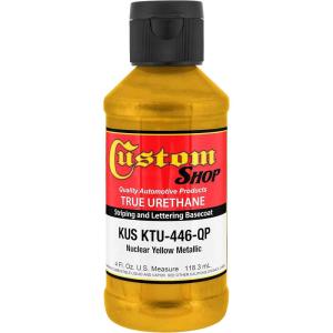 imageCustom Shop KTU448QP Champagne Metallic Striping UrethaneNuclear Yellow