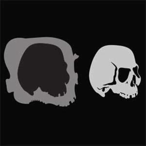 imageCustom Skull Stencil 5 Toothless Airbrush Stencil Template