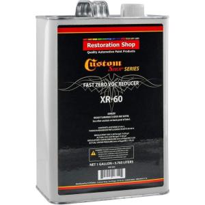 imageRestoration ShopCustom Shop  XR85 Slow Zero VOC Urethane Reducer Gallon for Automotive Paint and Industrial Paint Use for Low VOC ComplianceFast  Gallon