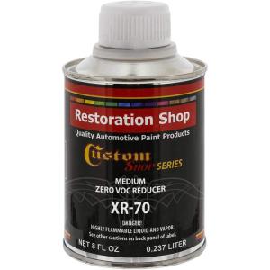 imageRestoration ShopCustom Shop  XR85 Slow Zero VOC Urethane Reducer Gallon for Automotive Paint and Industrial Paint Use for Low VOC ComplianceMedium  Half Pint