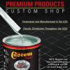 imageCustom Shop  Sea Foam Green Metallic  Hot Rod Flatz Flat Matte Satin Urethane Auto Paint  Complete Quart Paint Kit  Professional Low Sheen Automotive Car Truck Coating 41 Mix Ratio