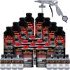 imageCustom Coat Federal Standard Color  36300 Aircraft Gray T92 Urethane SprayOn Truck Bed Liner 2 Gallon Kit with Spray Gun and Regulator  Durable Textured Protective Coating  Easy Mix Car Auto