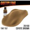 imageCustom Coat Federal Standard Color  25010 Coyote Brown T97 Urethane RollOn BrushOn or SprayOn Truck Bed Liner 2 Gallon Kit with Roller Applicator Kit  Textured Car Auto Protective Coating