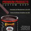 imageCustom Shop  Vintage Burgundy Pearl  Hot Rod Flatz Flat Matte Satin Urethane Auto Paint  Complete Gallon Paint Kit  Professional Low Sheen Automotive Car Truck Coating 41 Mix Ratio