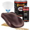 imageCustom Shop  Vintage Burgundy Pearl  Hot Rod Flatz Flat Matte Satin Urethane Auto Paint  Complete Gallon Paint Kit  Professional Low Sheen Automotive Car Truck Coating 41 Mix Ratio