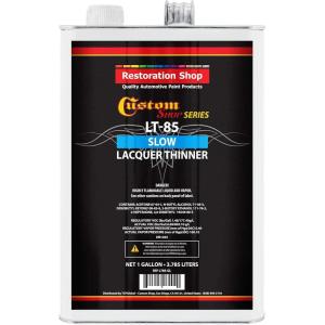 imageRestoration Shop Acrylic Lacquer Medium Thinner Automotive Grade LowTemp Topcoat Thinner GallonGallon  Slow Drying