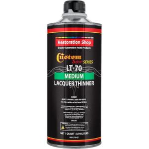 imageRestoration Shop Acrylic Lacquer Medium Thinner Automotive Grade LowTemp Topcoat Thinner GallonQuart  Medium Drying