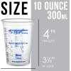 imageTCP Global 10 oz 300ml Graduated Plastic Mixing Cups  Box of 50 with 50 Mixing Sticks  Disposable Plastic Measuring Cups for Liquids Paints Resin Epoxy Art Kitchen  Ratios 21 31 41 ML100