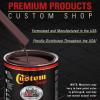 imageCustom Shop  Vintage Burgundy Pearl  Hot Rod Flatz Flat Matte Satin Urethane Auto Paint  Complete Quart Paint Kit  Professional Low Sheen Automotive Car Truck Coating 41 Mix Ratio