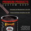 image:imageCustom Shop  Molten Red Metallic  Hot Rod Flatz Flat Matte Satin Urethane Auto Paint  Complete Quart Paint Kit  Professional Low Sheen Automotive Car Truck Coating 41 Mix Ratio
