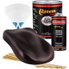 image:imageCustom Shop  Molten Red Metallic  Hot Rod Flatz Flat Matte Satin Urethane Auto Paint  Complete Gallon Paint Kit  Professional Low Sheen Automotive Car Truck Coating 41 Mix Ratio
