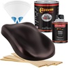 image:imageCustom Shop  Molten Red Metallic  Hot Rod Flatz Flat Matte Satin Urethane Auto Paint  Complete Quart Paint Kit  Professional Low Sheen Automotive Car Truck Coating 41 Mix Ratio