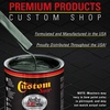 image:imageCustom Shop  Fathom Green Firemist  Hot Rod Flatz Flat Matte Satin Urethane Auto Paint  Complete Quart Paint Kit  Professional Low Sheen Automotive Car Truck Coating 41 Mix Ratio