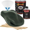 image:imageCustom Shop  Fathom Green Firemist  Hot Rod Flatz Flat Matte Satin Urethane Auto Paint  Complete Quart Paint Kit  Professional Low Sheen Automotive Car Truck Coating 41 Mix Ratio
